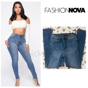 Fashion Nova High Rise Jeans